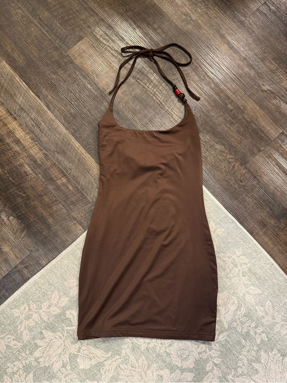 NWT - PEPPERMAYO - Palm Beach Mini Dress in Chocolate - Picture 7 of 8